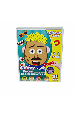 CLZ193 1631546 Eğlenceli Suratlar - Dıy Toy
