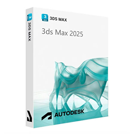 Autodesk 3DS Max 2025 (Windows) - 1 PC 3 Yıl Autodesk Key