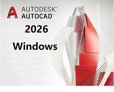Autodesk Autocad 2026 (Windows) - 1 PC 1 Yıl Autodesk Key