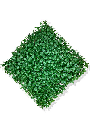 YAPAY YEŞİL LİMON YAPRAĞI BİTKİ DUVAR KAPLAMA 50X50 CM