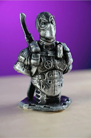Deadpool Büst / 3d Marvel Figür -10 Cm
