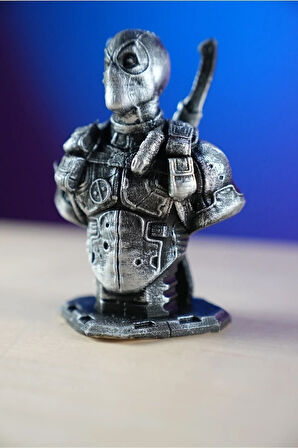 Deadpool Büst / 3d Marvel Figür -10 Cm