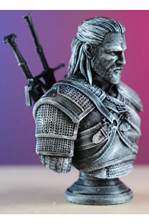 The Witcher - Geralt Of Rivia Figür / Büst 10 Cm