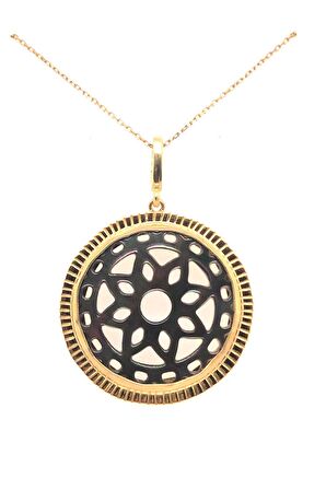 Birinci1926 925 Ayar Gümüş Mother Of Pearl Sedef Kolye