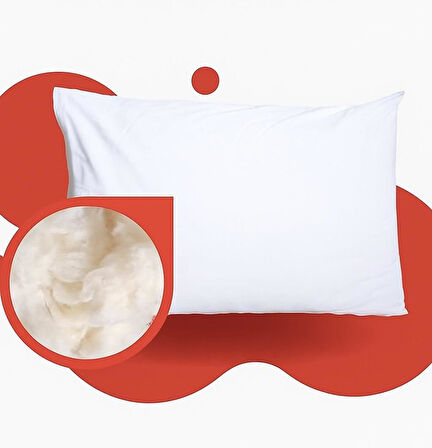 %100 YÜN DOLGULU TEKLİ YASTIK