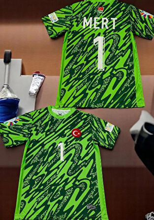 Mili Takım Yeşil Türkiye Euro 2024 Mert Günok Kaleci Forması