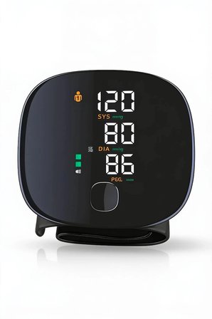 Hafızalı Dijital Tansiyon Aleti Koldan Ölçer Otomatik Ev Tipi Ölçüm Cihazı