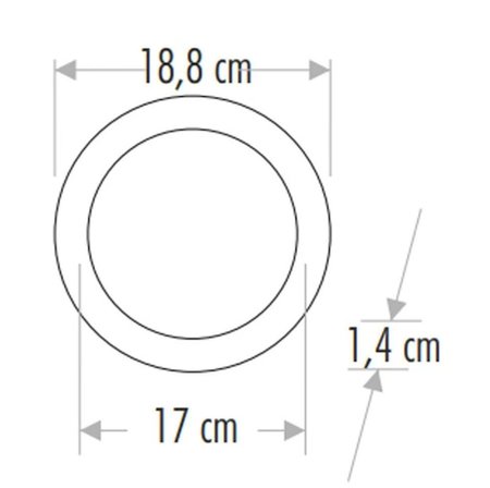 CATA CT 5148 Led Spot 15W 6400K Beyaz Işık