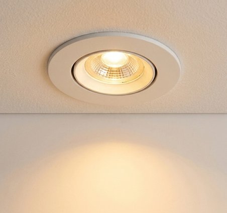CATA CT 5256 Beyaz Kasa Led Spot 8W 3200K Gün Işığı