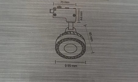 CATA CT 5314 Ledli Ray Spot 33W 3200K Gün Işığı