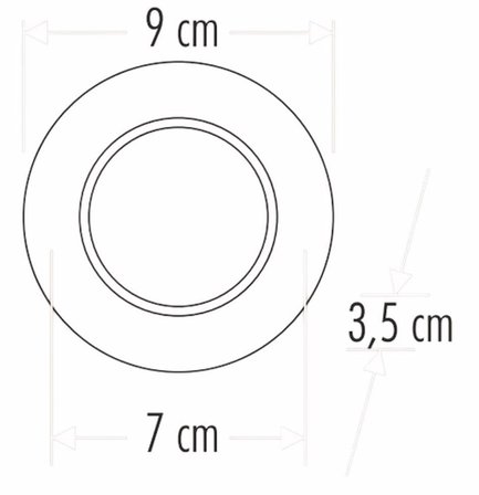 CATA CT 5261 8W Başak Led Spot 3 Renkli