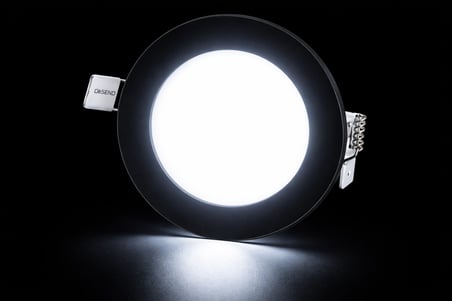CATA CT 5125 Siyah Kasa Led Spot 6W 6400K Beyaz Işık