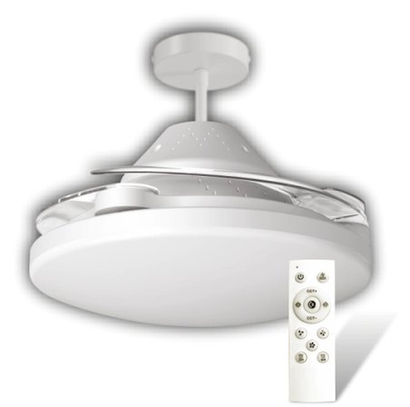 Eco Lounge CATA CT 1156 Dolunay 72W Fanlı Kumandalı Led Ampul 3 Renk