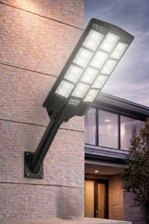 Eco Lounge NOAS YL73 1200 S Mega 1200W Solar Sokak Armatürü Kumandalı 6500K Beyaz Işık