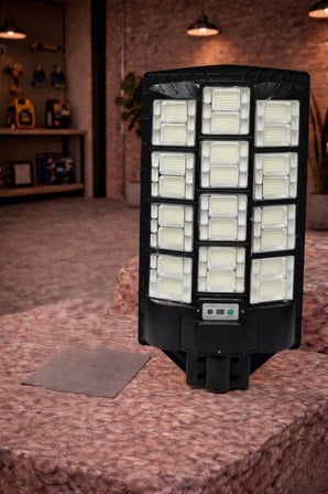 Eco Lounge NOAS YL73 1200 S Mega 1200W Solar Sokak Armatürü Kumandalı 6500K Beyaz Işık
