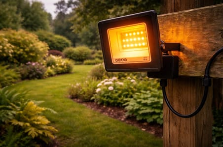 Eco Lounge NOAS YL70 1026 Ultra Slim Led Projektör 20W Amber Işık
