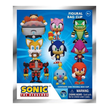 Sonic The Hedgehog Klipsli Figür Seri 3