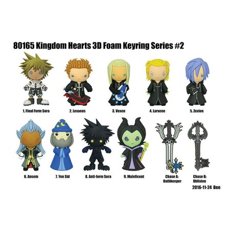 Kingdom Hearts Klipsli Figür Seri 2