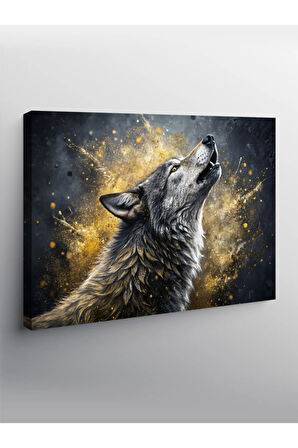 Kanvas Tablo Bozkurt