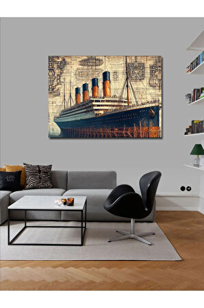 Kanvas Tablo Titanic Gemisi