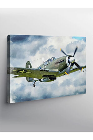 Kanvas Tablo İkinci Dünya Savaşı Uçağı