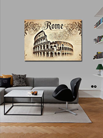 Kanvas Tablo Roma Kolezyum Posteri
