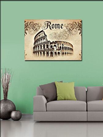 Kanvas Tablo Roma Kolezyum Posteri