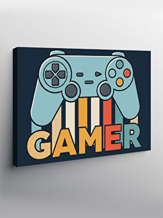 Kanvas Tablo Gamer Kontrolcü Posteri