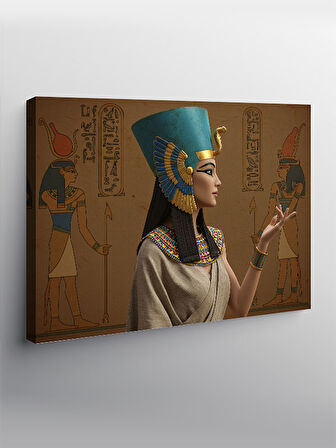 Kanvas Tablo Nefertiti Kraliçe Portresi