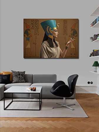 Kanvas Tablo Nefertiti Kraliçe Portresi