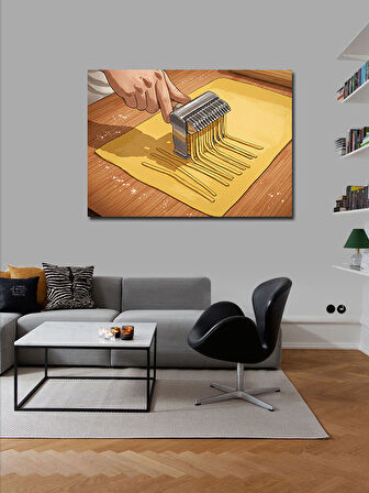 Kanvas Tablo Makarnacı’Nın Eli