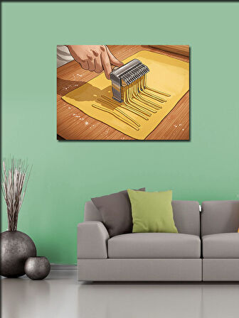 Kanvas Tablo Makarnacı’Nın Eli