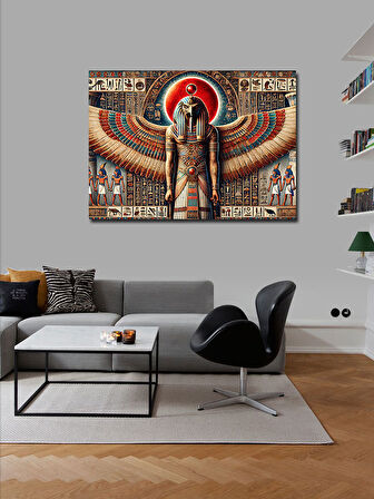 Kanvas Tablo Antik Mısır Ve Tanrılar