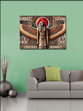 Kanvas Tablo Antik Mısır Ve Tanrılar
