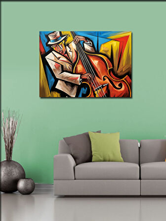 Kanvas Tablo Caz Ve Modern Sanat
