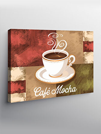 Kanvas Tablo Cafe Mocha: Sıcacık Anlar