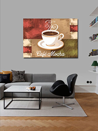 Kanvas Tablo Cafe Mocha: Sıcacık Anlar