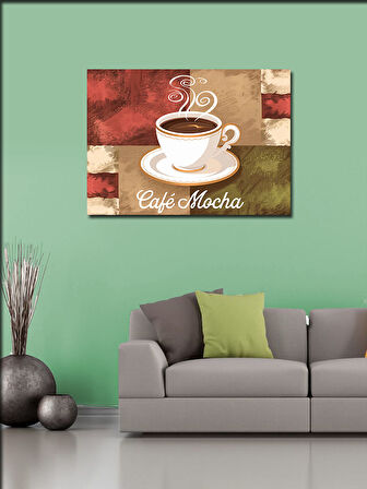 Kanvas Tablo Cafe Mocha: Sıcacık Anlar