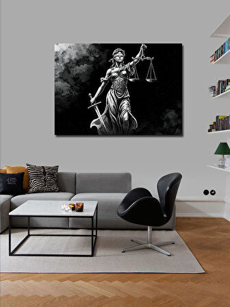 Kanvas Tablo Adaletin Sembolü: Themis