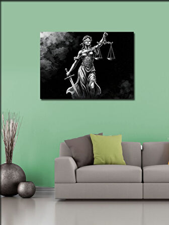 Kanvas Tablo Adaletin Sembolü: Themis