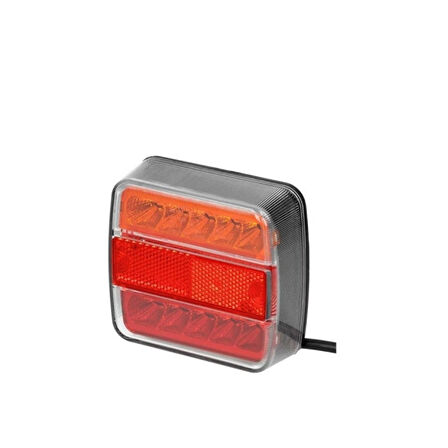 Mıknatıslı Led Römork Stop Lambası Seti 7 Pin Soketli 12v Yatek Karavan Tekne