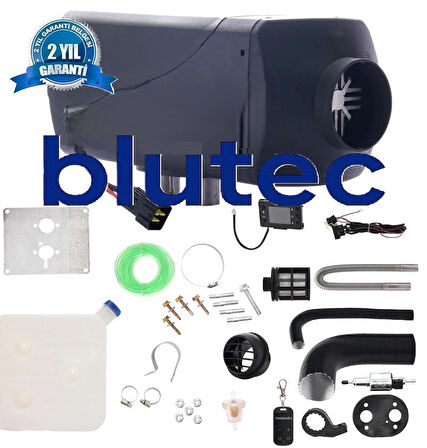 blutec Güvencesiyle 5 Kw 12V veya 24V Webasto Muadili Dizel Isıtıcı Sensation 