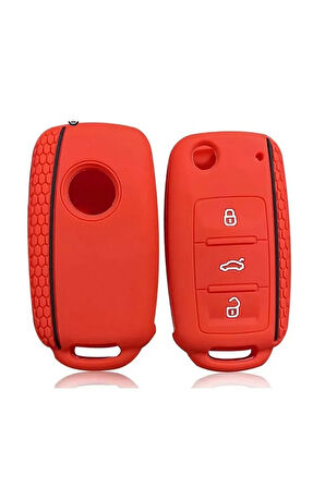 Skoda Octavia Silikon Anahtar Koruma Kılıfı Lütfen Görsel Ile Anahtar Teyiti Yapınız