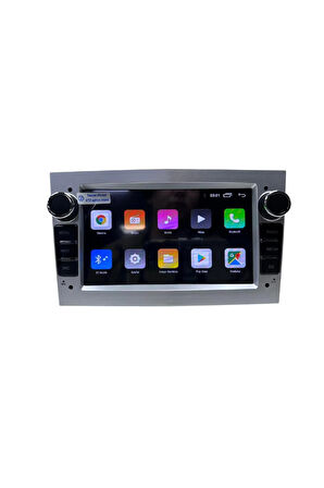 Araç Multimedya Opel Astra H Gri UNI - TY / 2 GB RAM 32 GB HDD / 7 Inch Ekr. Carplay And. 13 Double