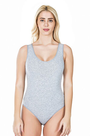 Kalın Askılı Çıtçıtlı Kadın Body 315