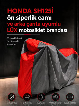 HONDA SH125İ Modelleriyle Uyumlu LÜX Motosiklet Brandası
