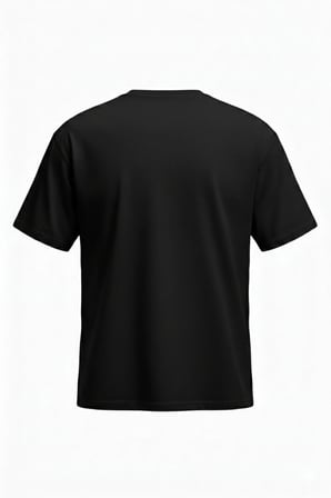 Yumruk T-Shirt - Siyah Baskılı Oversize Bisiklet Yaka Kısa Kol Bol