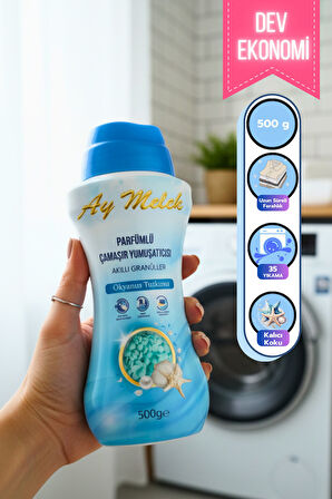 Çamaşır Parfümü Yumuşatıcı (4 Adet X 500gr) Granül Parçacıklı Çamaşır Yumuşatıcısı Seti