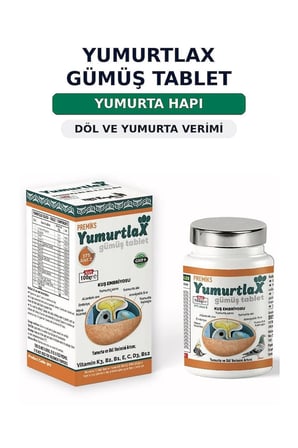 Yumurtlax Gümüş Tablet 375 Adet / Yumurtlatan Tablet - Kısırlık Önleyici