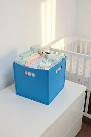 Çok Amaçlı Kullanım Keçe Organizer Dolap İçi Düzenleyici Saklama Kutusu